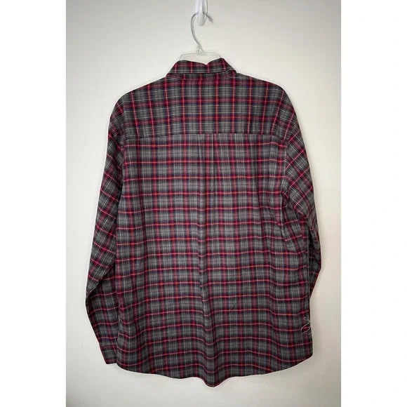 Men's Van Heusen Flex Shirt Classic Fit Plaid Size XL 17-17.5 - Picture 2 of 4